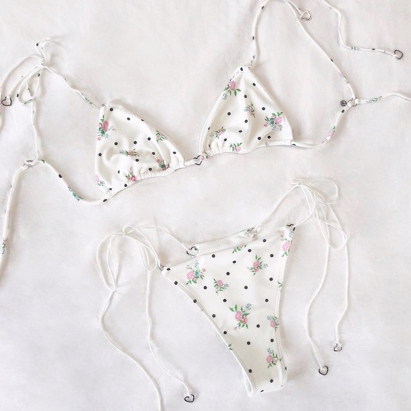 ⚡NWOT For Love and Lemons Linda Swim Set - Picture 1 of 4